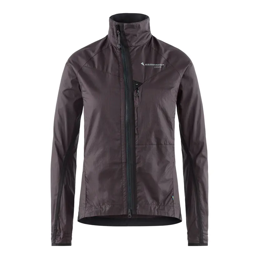 Klättermusen Klättermusen Ansur Wind Jacket Women's Raven Burnt