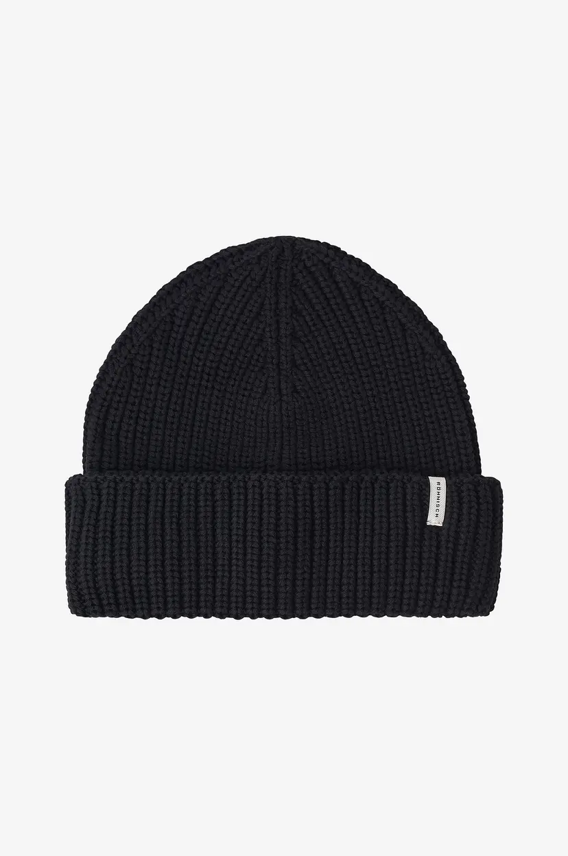 Rohnisch Lue Knitted Beanie - Svart