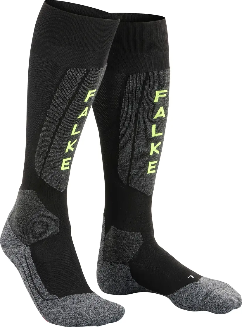 Falke Falke Men's Falke Sk5 Expert Skiing Knee-High Socks Black-lightning
