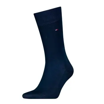 Tommy Hilfiger Tommy Hilfiger Strømper Premium Fil D Ecosse Socks Mørkblå Str 39/40 Herre