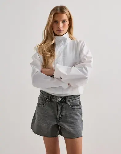 Vero Moda Vero Moda - Grå - Vmtess Mr Short Dnm Shorts Mix Ga N