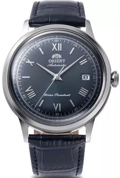 Orient Orient Herreklokke RA-AC0024L30B Bambino Blå/Lær Ø40.5 mm