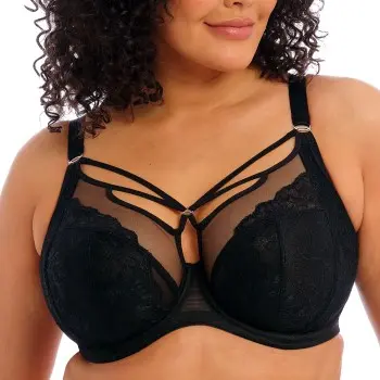 Elomi Elomi BH Brianna Underwire Plunge Bra Svart L 70 Dame
