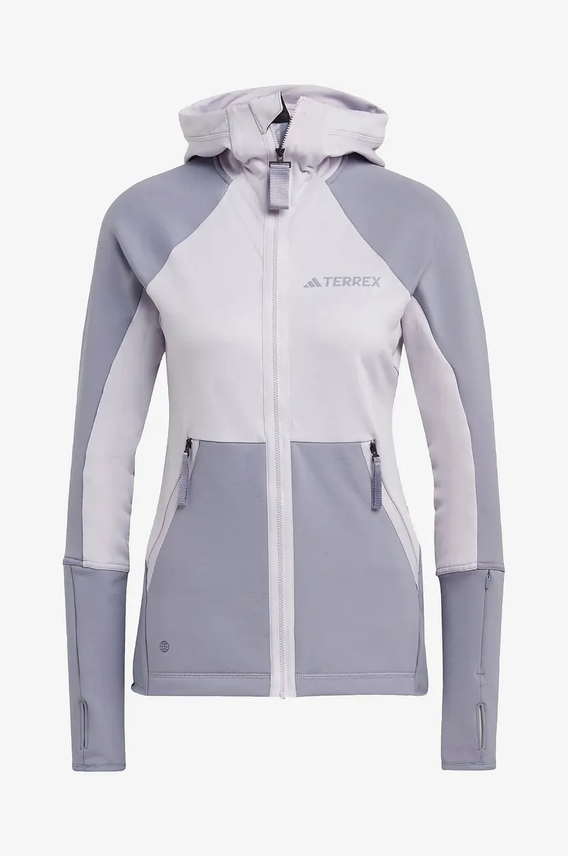 Adidas Sport Performance Fleecejakke W TX Flooce HdJ - Grå
