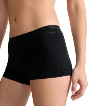 Sloggi Sloggi Truser 3P GO Daily Cotton Shorts Svart bomull Large Dame