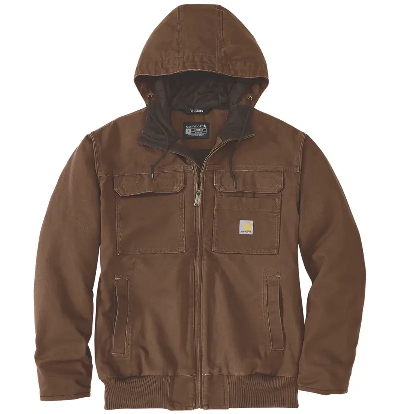 Carhartt Workwear Carhartt Workwear Carhartt M's Washed Duck Insulated Active Jacket Red Duck