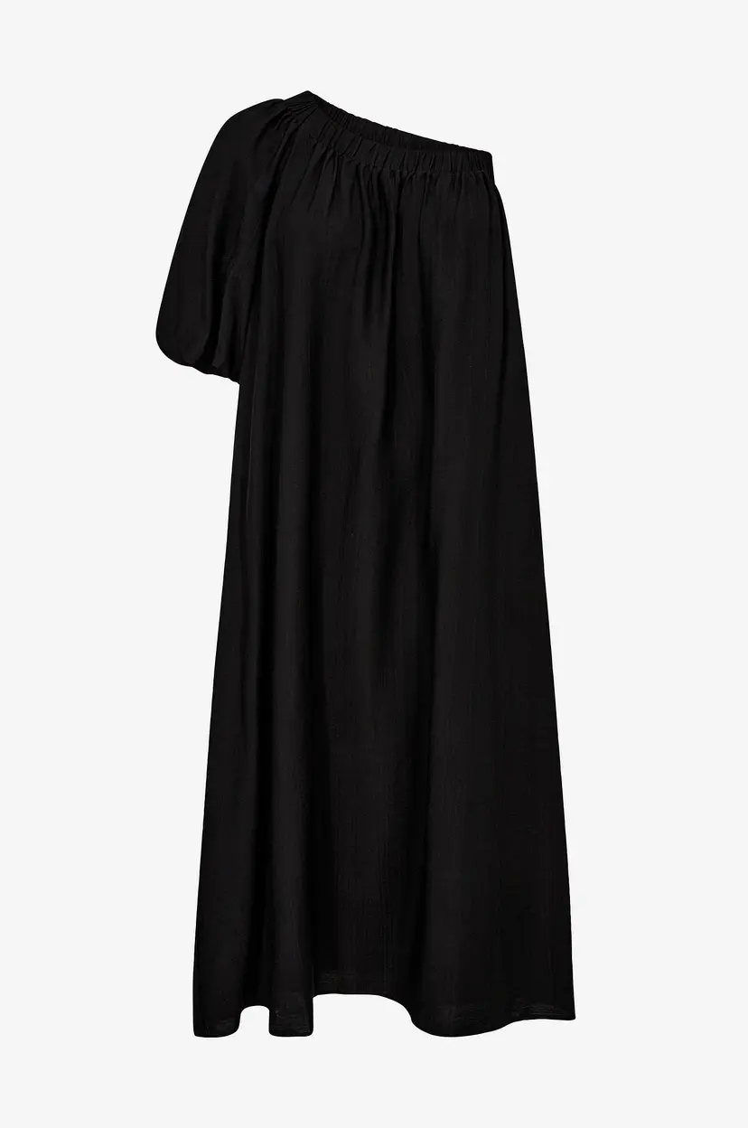 Co'couture Kjole Heracc Asym Puff Dress - Svart