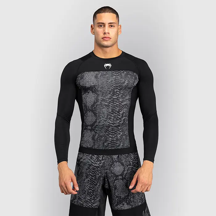 Venum Venum G-Fit Scales Rashguard Svart Grå
