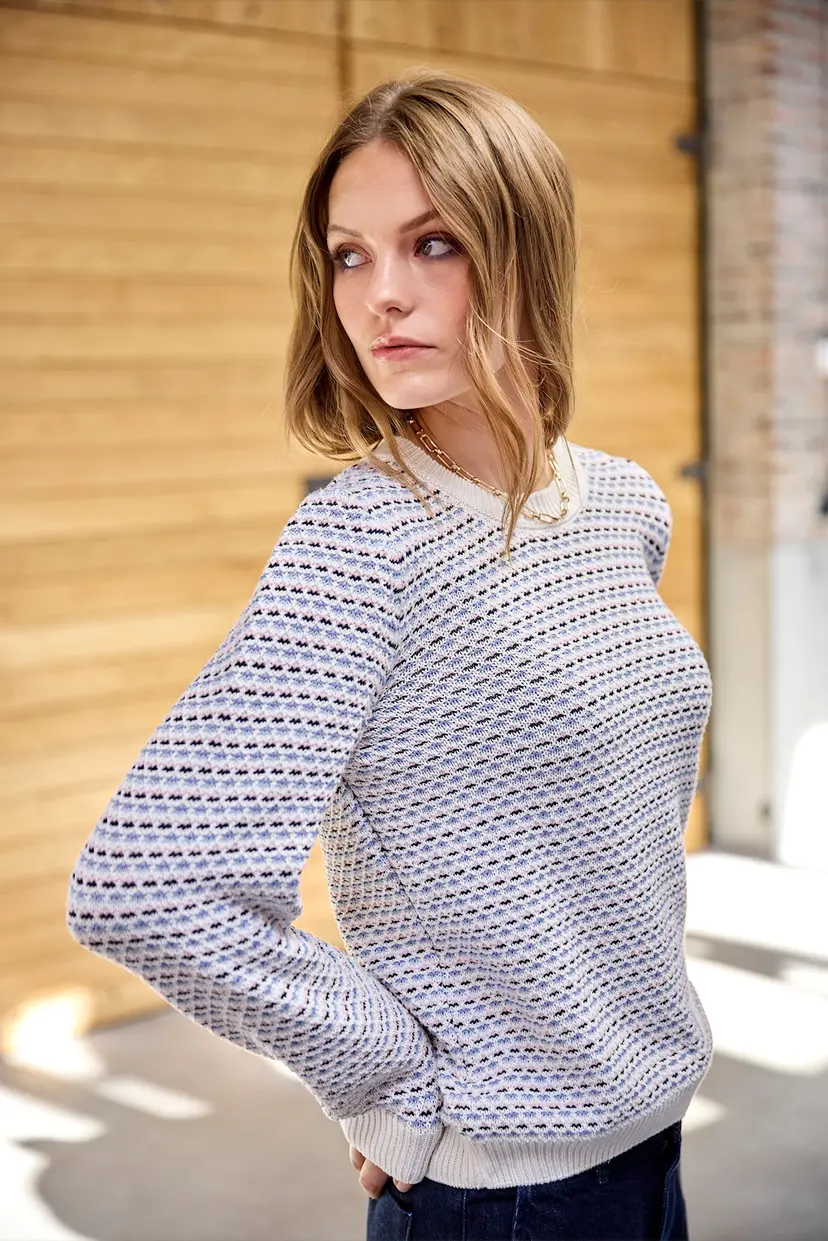 Skovhuus Skovhuus Kvinne Strikket genser Off-white XXL