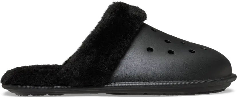 Crocs Crocs Classic Fuzz Scuff Black