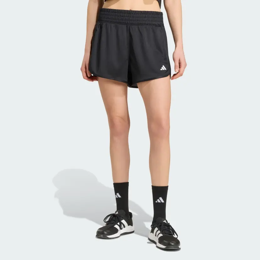 Adidas Pacer Essentials Knit High-Rise Shorts