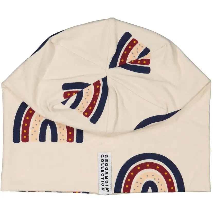 Geggamoja Fleecemössa i bambu Rainbow - XXS 6-12 m