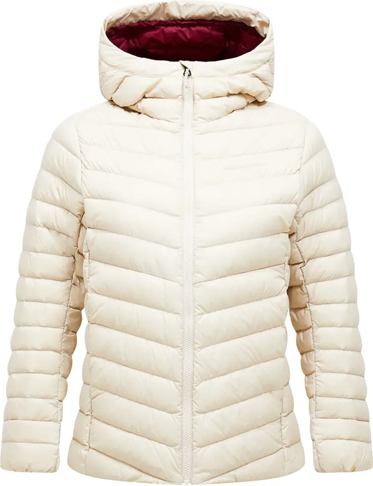 Peak Performance Peak Performance Women's Frost Down Hood Jacket Sand Fog