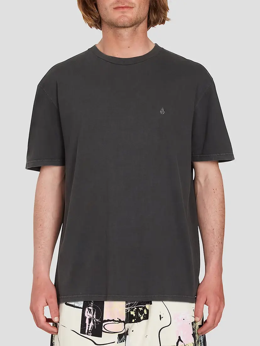Volcom Volcom Solid Stone Emb T-skjorte svart