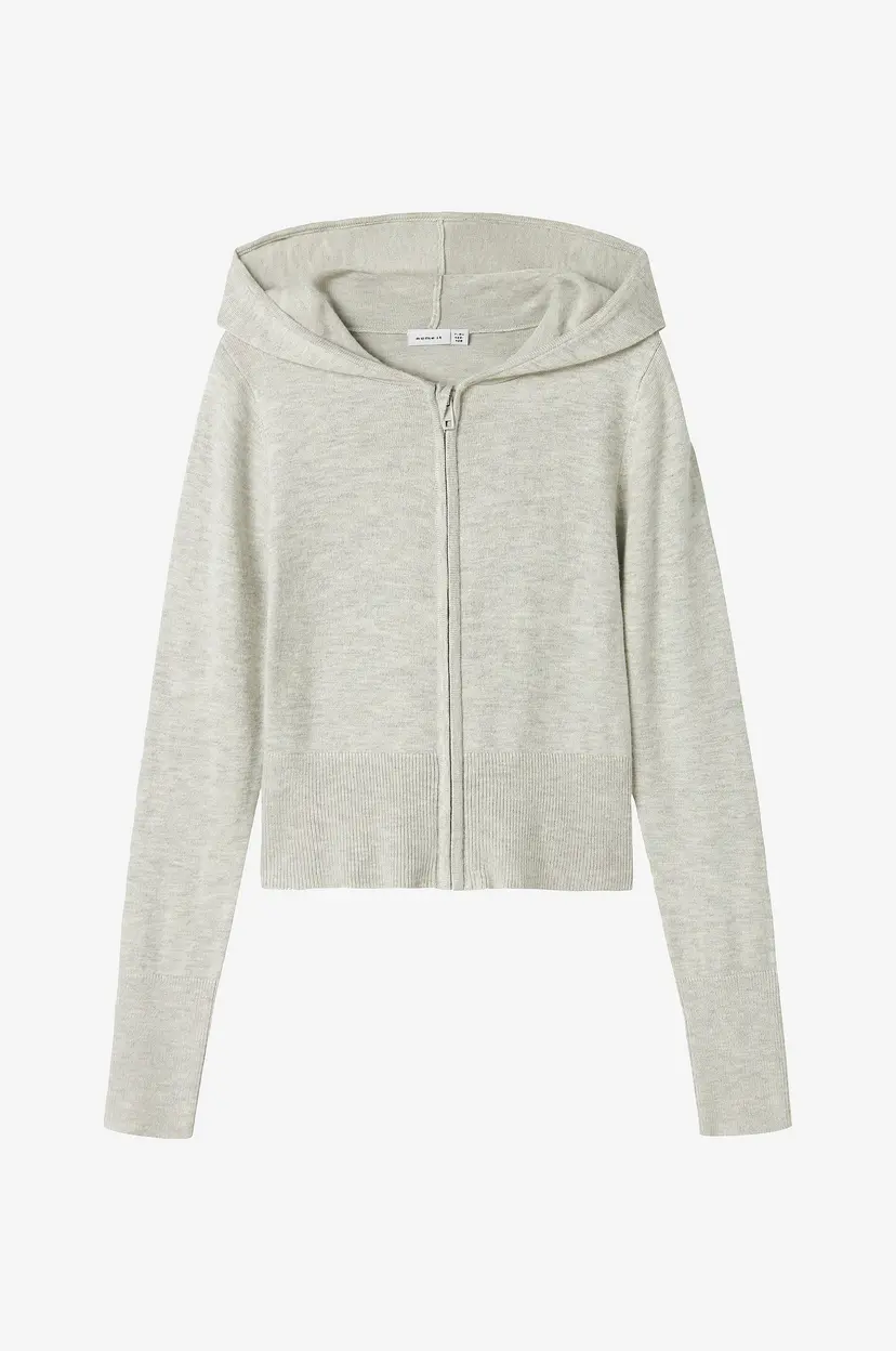 NAME IT Kardigan nkfNullaria LS Slim SH - Grå