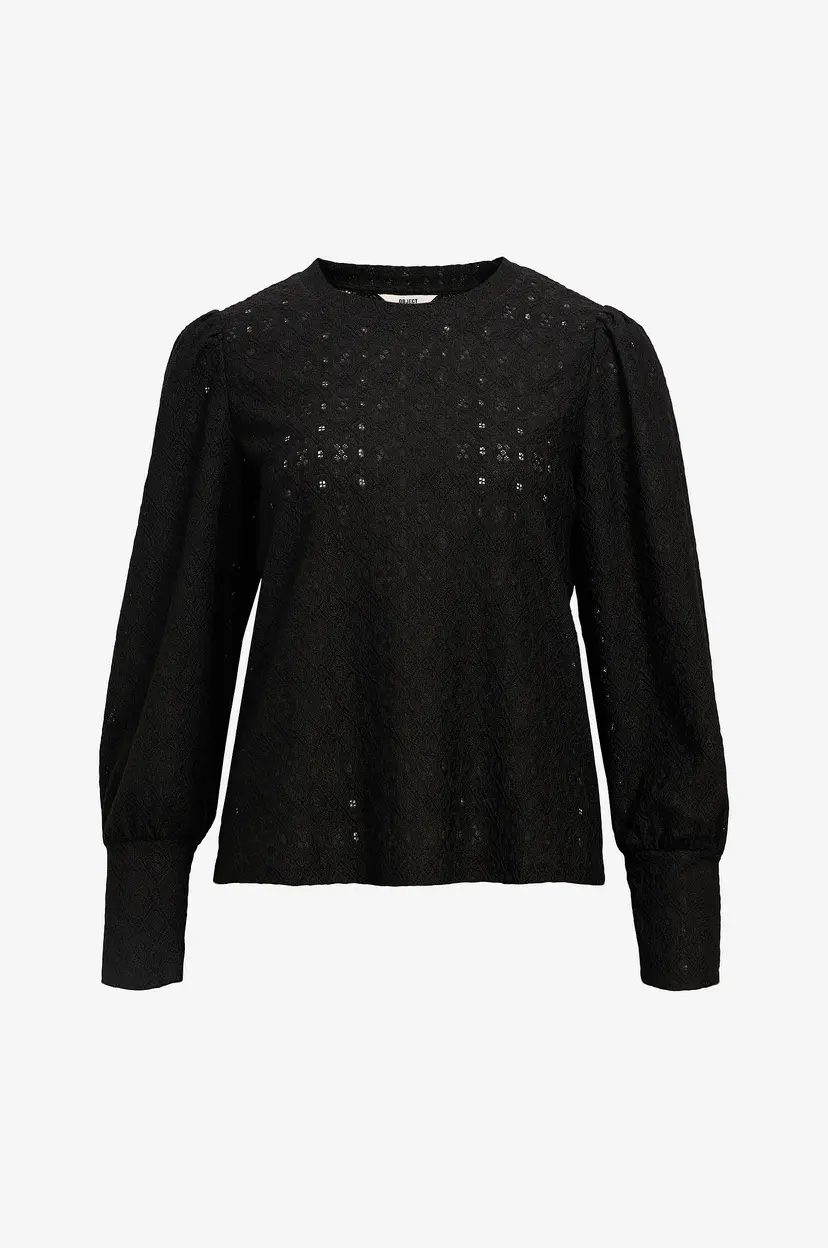 Object Collectors Item Topp objLaila L/s RE - Svart