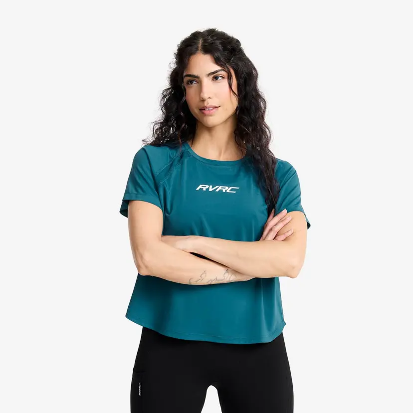 RevolutionRace Power Active T-shirt Dame Legion Blue