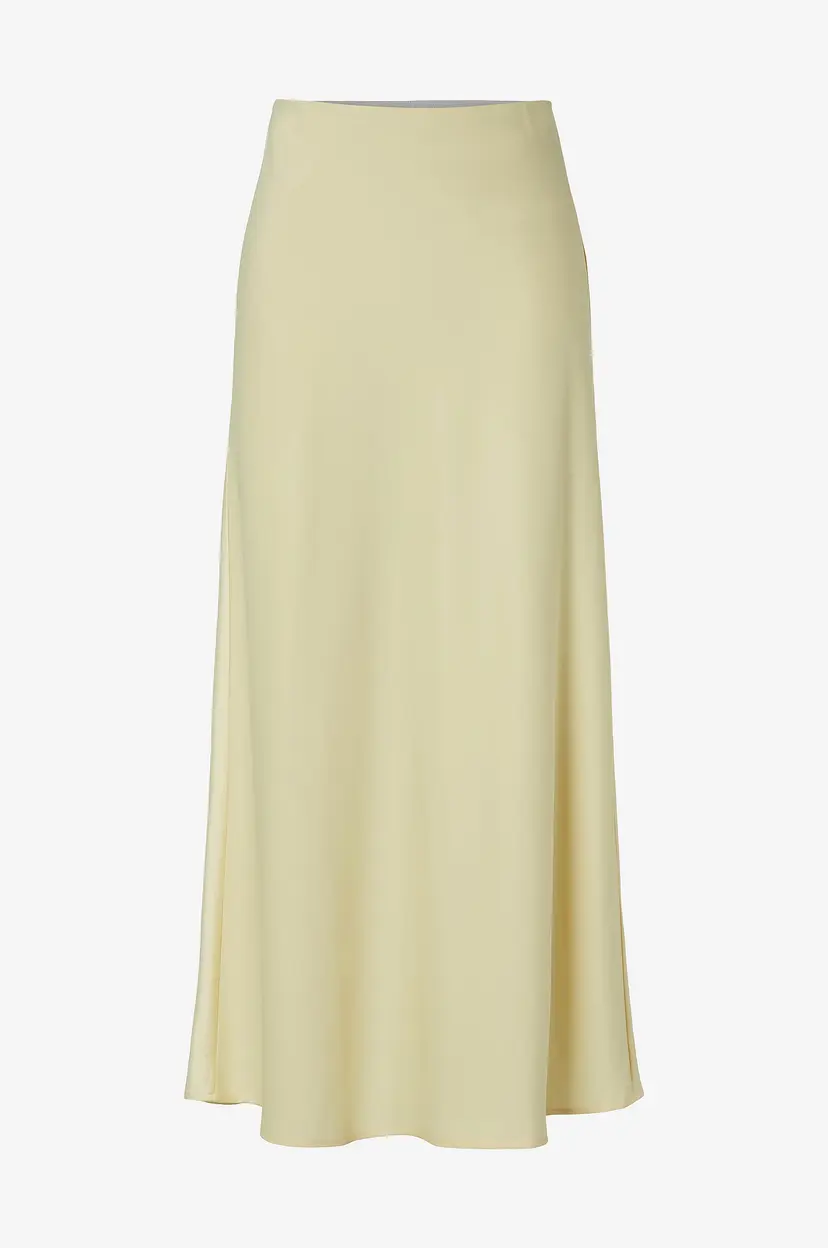 Y.A.S Maxi skjørt yasPella HW Maxi Skirt - Gul