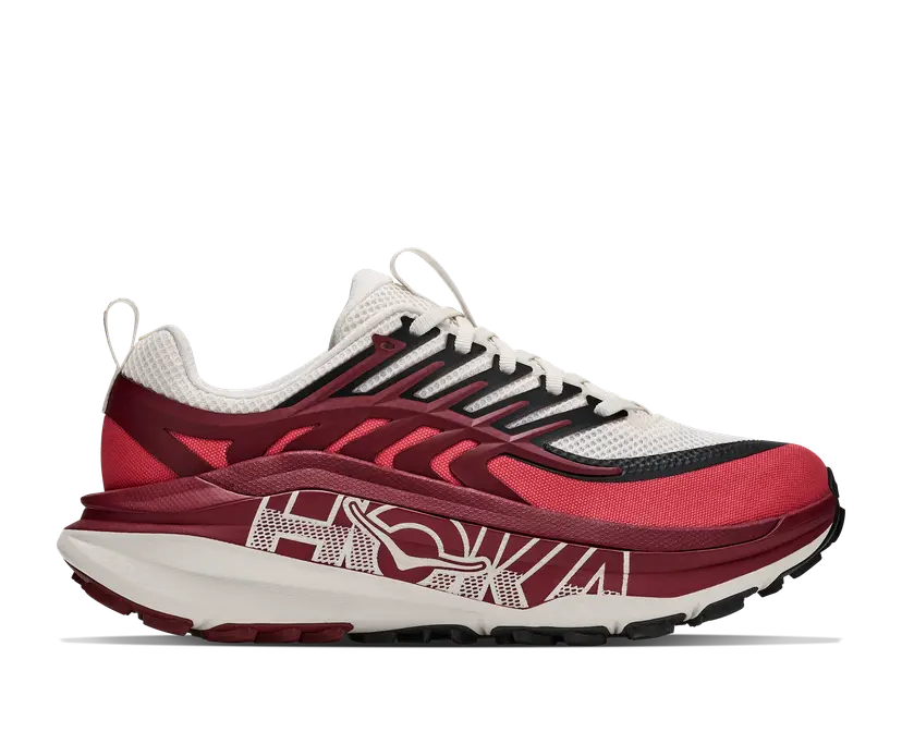 HOKA Hoka Women's Stinson 8 Alabaster / Varsity Burgundy