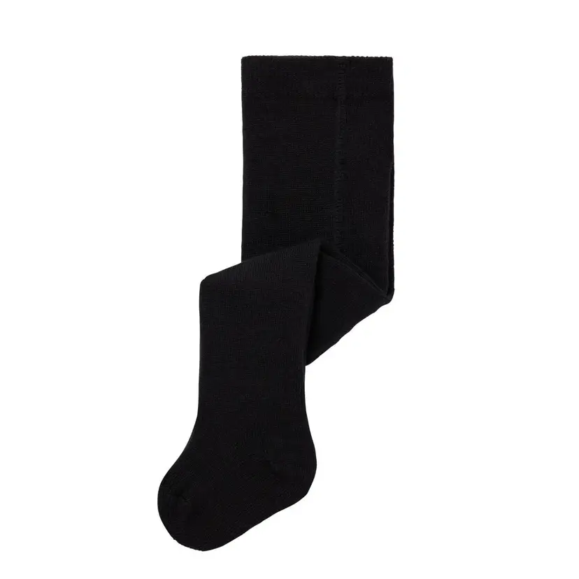 NAME IT Name It - Strømpebukse i Ull/ Bomull Baby Wak Black
