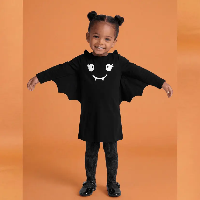 NAME IT Name It - Kjole Oda Bat Black