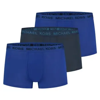 Michael Kors Michael Kors 3P Supreme Touch Trunks Blå Small Herre