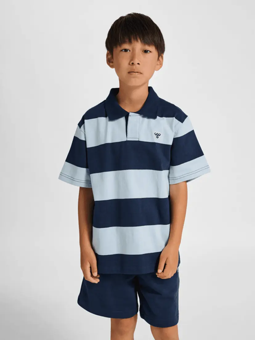 Hummel Hummel Poloskjorte Stripet Dress Blues (158/164)