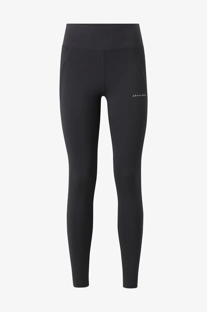 Rohnisch Treningstights Flattering Reg Waist Tights - Svart