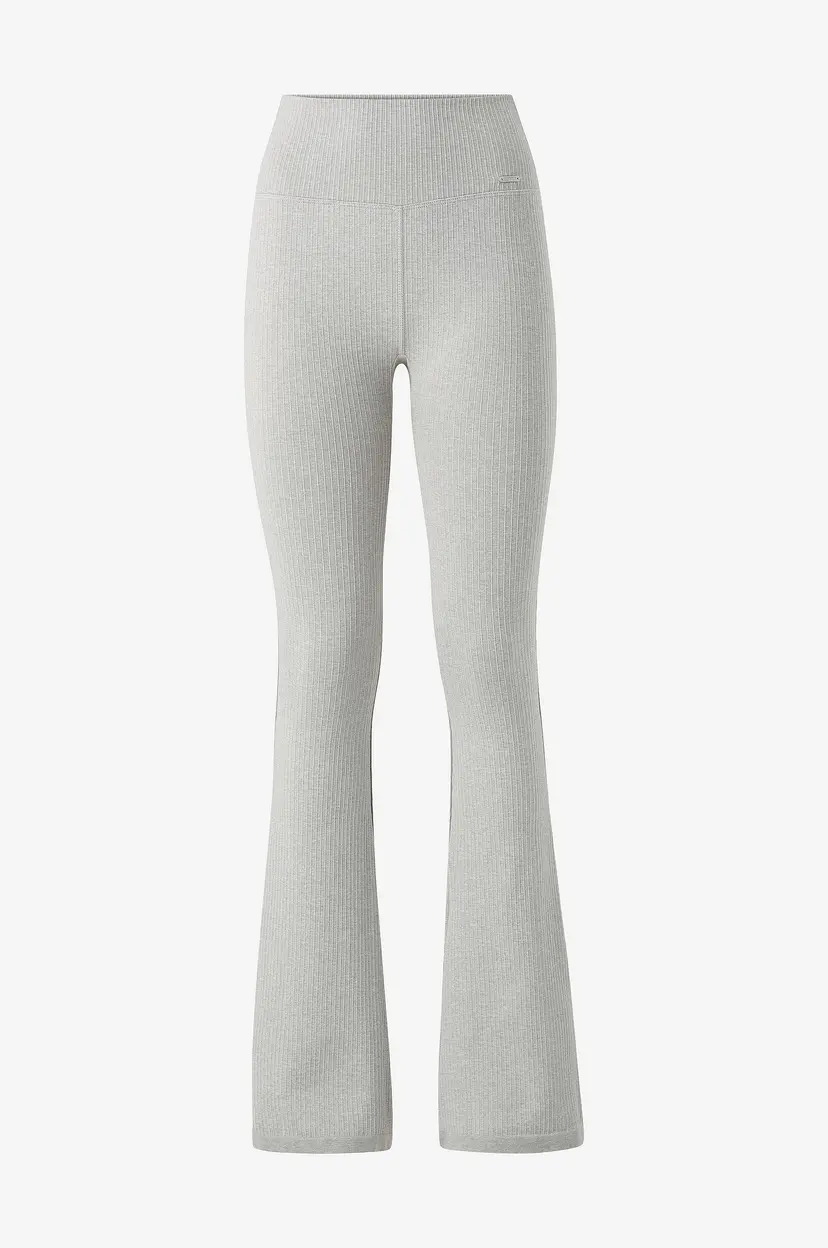 Aim'n Treningstights Ribbed Seamless Flare Tights - Grå