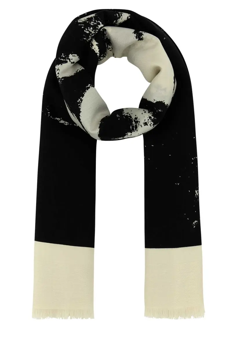Alexander McQueen Alexander McQueen Skjerf – Svart