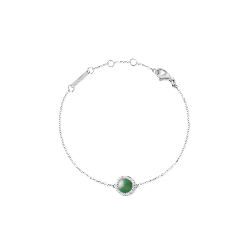 Daniel Wellington Silver Bracelet Audrey Jade | DW