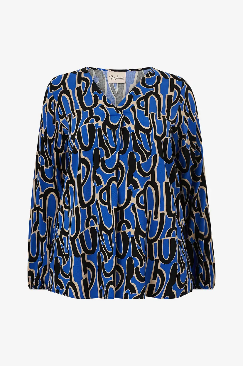 Wasabiconcept Bluse Wa-Valera 1 - Blå