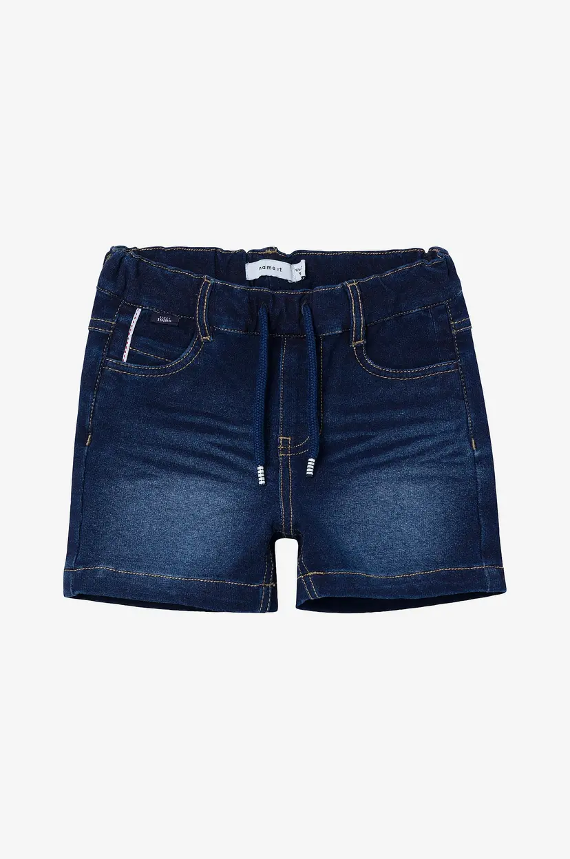 NAME IT Sweatshorts nmmRyan Jog Dnm Swe L Shorts 7777-TR - Blå