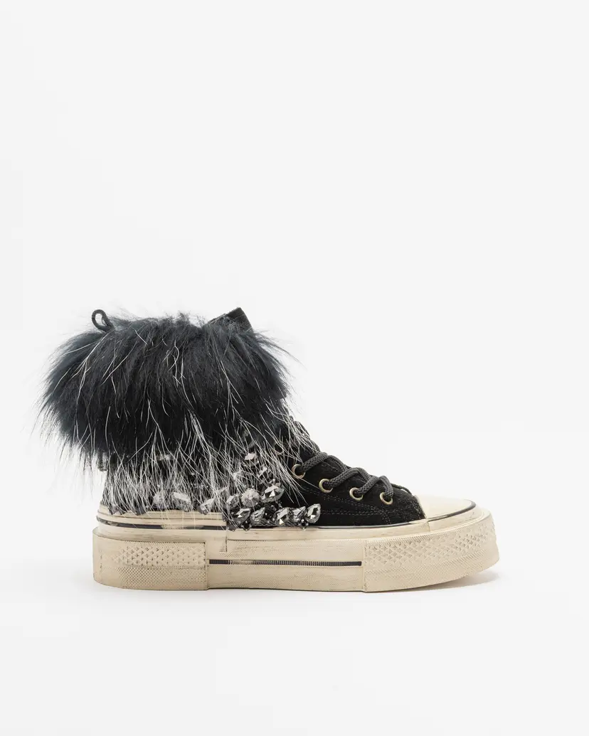 Nan-Ku Couture Nan-Ku Couture EFD-04C Black Sneakers