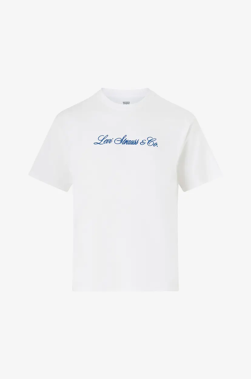 Levi's T-skjorte Vintage Fit Graphic Tee 501 LO - Hvit