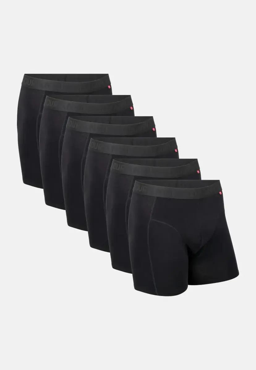DANISH ENDURANCE DANISH ENDURANCE ORGANIC COTTON BOXERSHORTS Sort 3XL