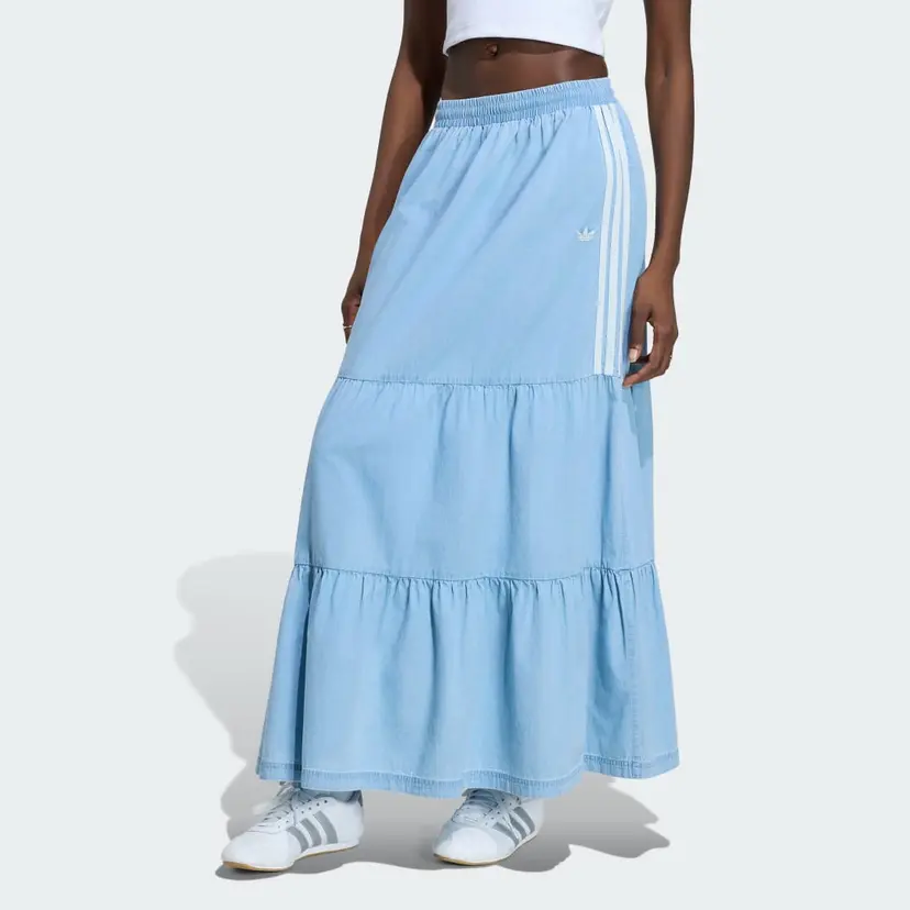 Adidas ADIDAS ORIGINALS SUMMER GLOW DENIM SKJØRT