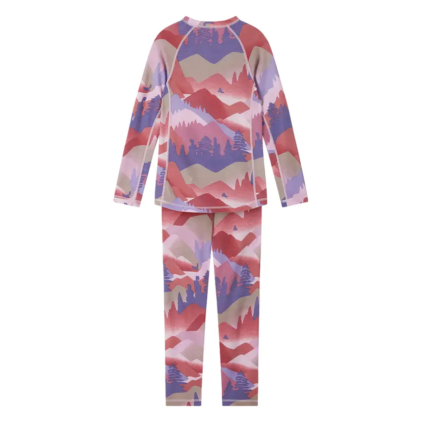 Reima Reima Taitoa Base Layer Grey Pink