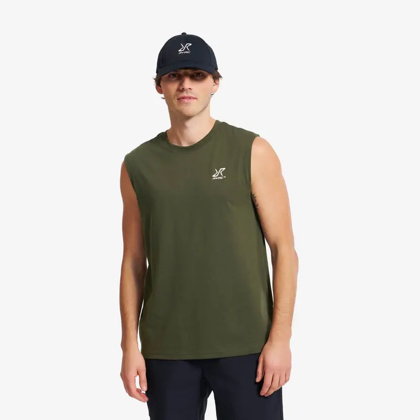 RevolutionRace Easy Tank Top Herre Forest Night
