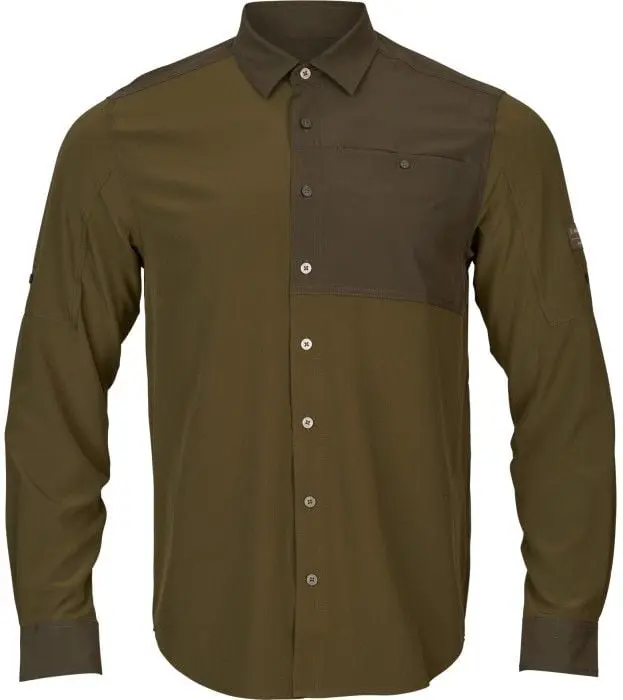 Härkila Härkila Logmar weight L/S Shirt Dark Olive/Willow Green