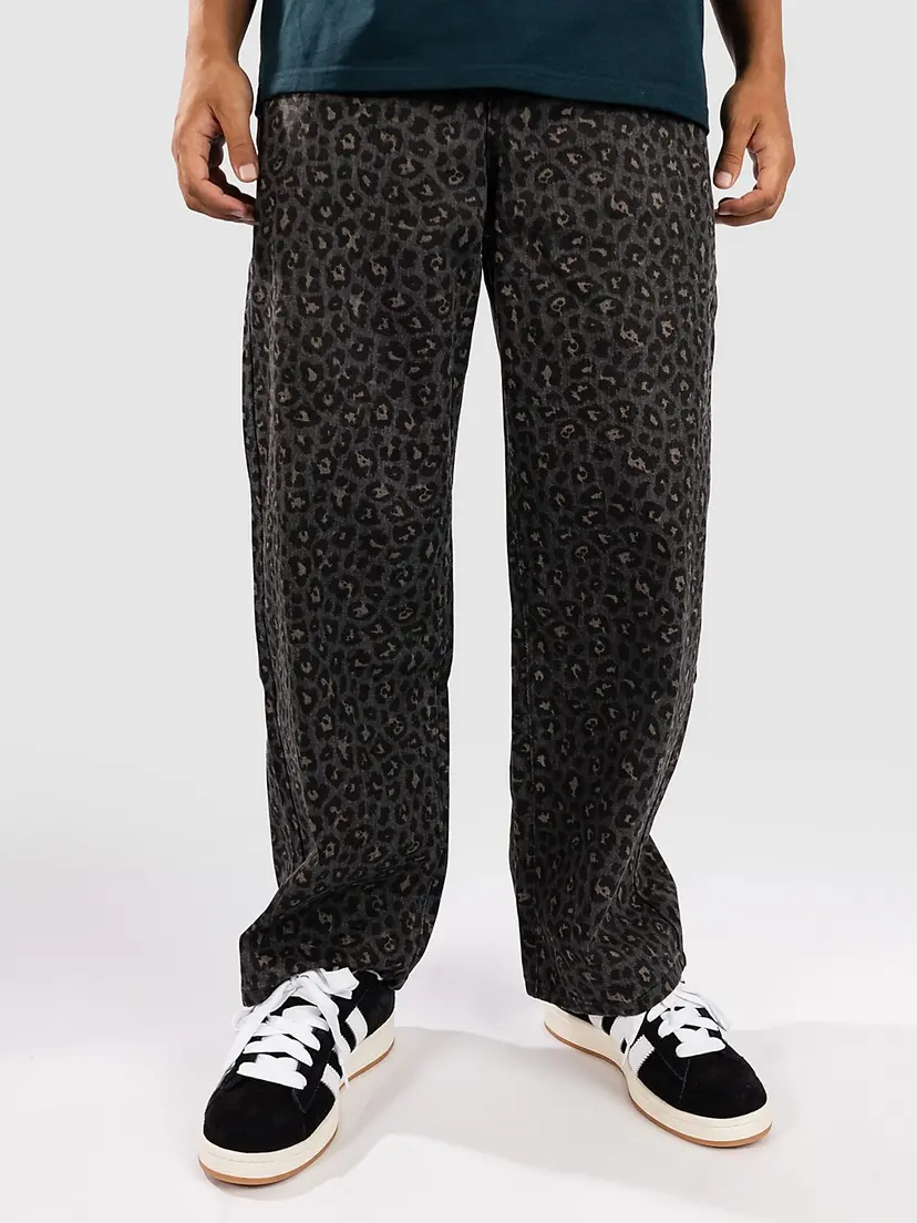 Blue Tomato Blue Tomato Leopard Print Baggy Denim Jeans