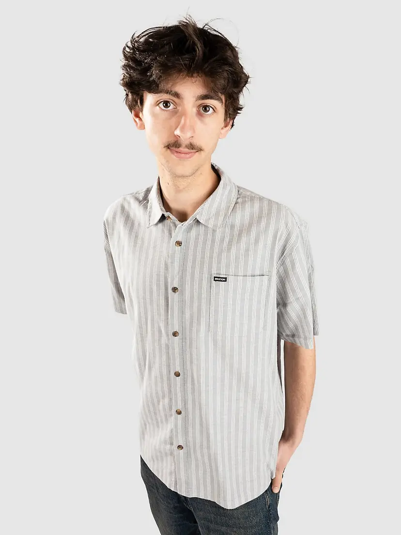 Brixton Brixton Cru Oxford Stripe Skjorte mønster