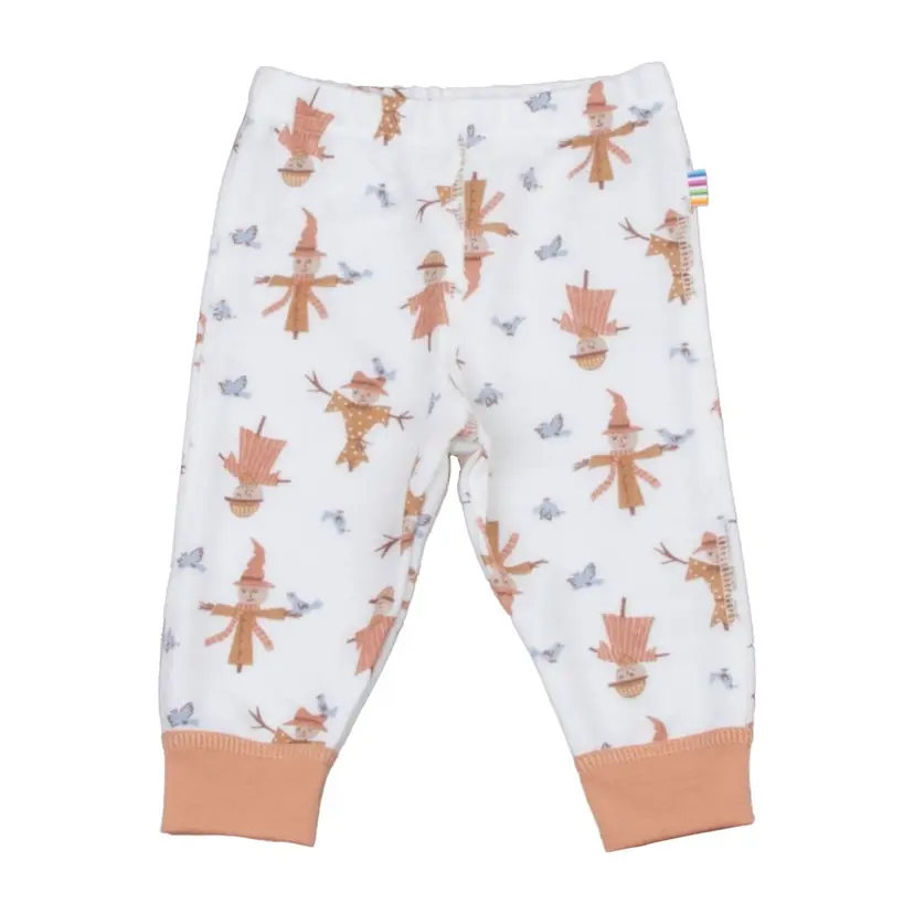 Joha Joha Scarecrow Ull Bambus Leggings Off White/Peach (80 / 1 år)