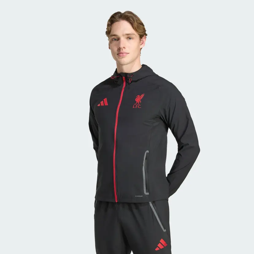 Adidas Liverpool FC Tiro 25 Competition Vis Tech Travel Jakke