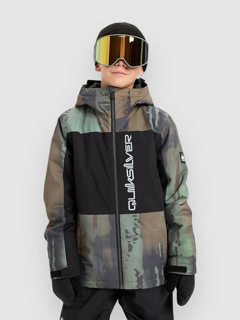 Quiksilver Quiksilver Side Hit Block Kids Jakke camo