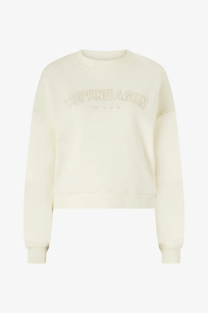 Ivy Copenhagen Collegegenser Ivy-suki Oversize Sweat - Beige