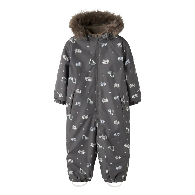 NAME IT Name It - Vinterdress Snow10 Blackened Pearl