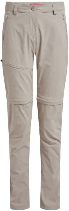 Craghoppers Craghoppers W's NosiLife Pro Convertible Trouser III Soft Mushroom