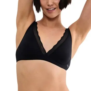 Sloggi Sloggi BH GO Blush Soft Bra Svart polyamid L+ Dame