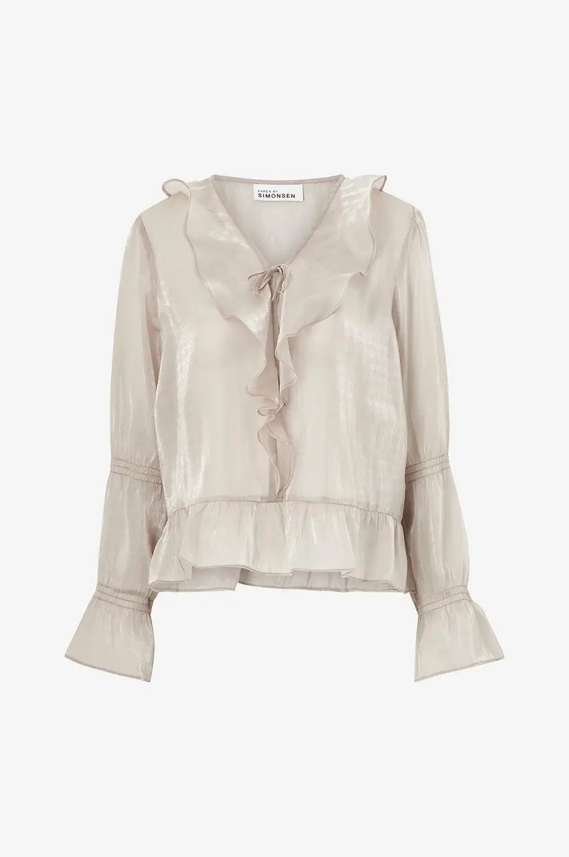 Karen By Simonsen Bluse kbRafaella Blouse - Beige
